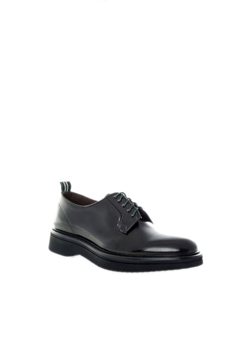 Dark brown polished lace-up GREEN GEORGE | 2022POLISHED-97